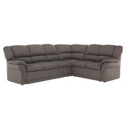 Canapea de colt extensibila Mobhaus Amelia Right (Brown)