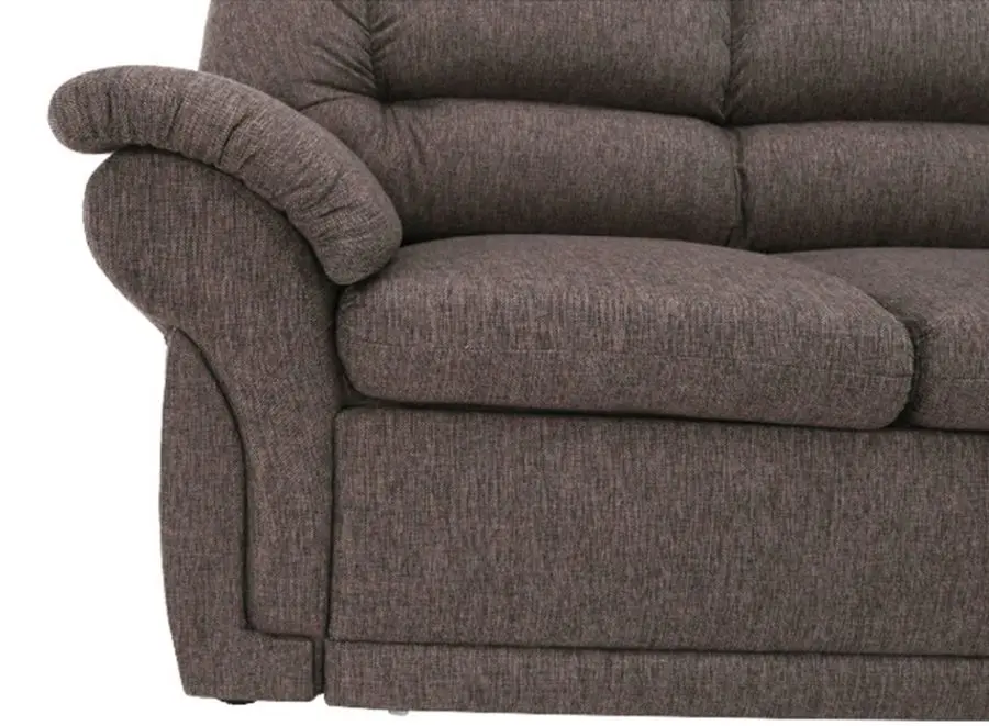 Canapea de colt extensibila Mobhaus Amelia Right (Brown)