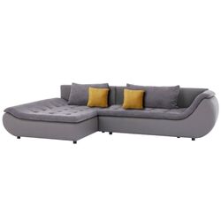 Canapea de colt Mobhaus Brato Left (Gray/Gray-Brown)