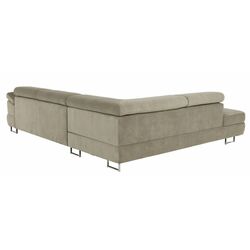 Canapea de colt extensibila Mobhaus Buton Left (Light Brown) Thumb