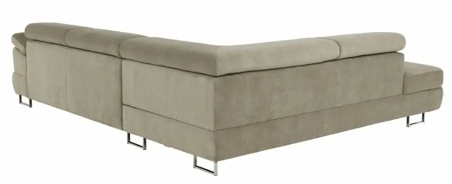 Canapea de colt extensibila Mobhaus Buton Left (Light Brown) - 10