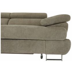 Canapea de colt extensibila Mobhaus Buton Left (Light Brown) Thumb