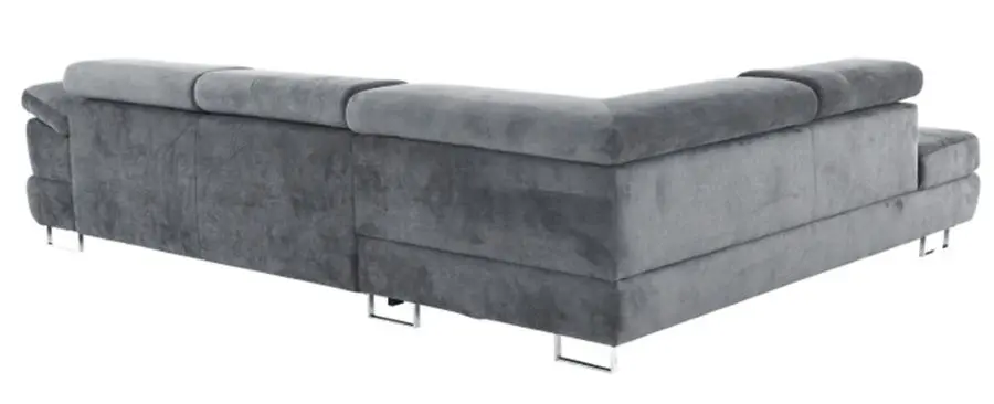 Canapea de colt Mobhaus Buton P Left (Gray) - 2