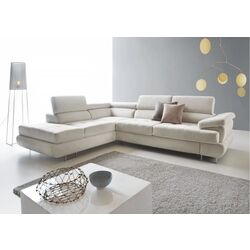 Canapea de colt Mobhaus Buton P Left (Light Gray) Thumb