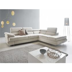 Canapea de colt Mobhaus Buton P Right (Light Gray) Thumb