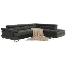 Canapea de colt extensibila Mobhaus Buton R Right (Gray) Thumb