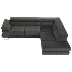 Canapea de colt extensibila Mobhaus Buton R Right (Gray) Thumb
