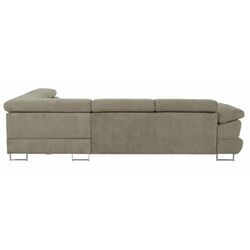 Canapea de colt extensibila Mobhaus Buton R Right (Light Brown) Thumb