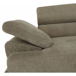Canapea de colt extensibila Mobhaus Buton R Right (Light Brown) Thumb