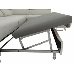 Canapea de colt extensibila Mobhaus Buton R Right (Light Gray) Thumb