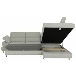 Canapea de colt extensibila Mobhaus Buton R Right (Light Gray) Thumb