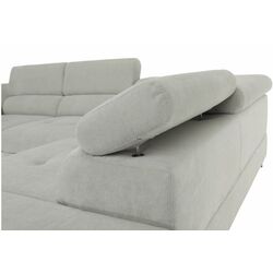 Canapea de colt extensibila Mobhaus Buton R Right (Light Gray) Thumb
