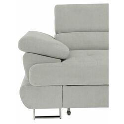 Canapea de colt extensibila Mobhaus Buton R Right (Light Gray) Thumb