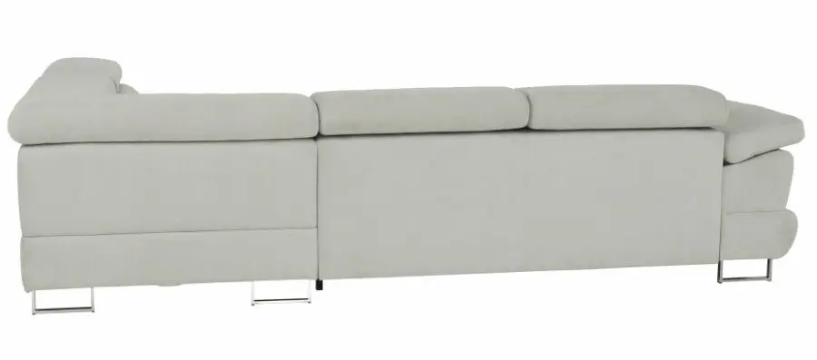 Canapea de colt extensibila Mobhaus Buton R Right (Light Gray) - 6