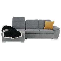 Canapea de colt extensibila Mobhaus Evangelin Left (Gray) Thumb