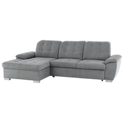 Canapea de colt extensibila Mobhaus Evangelin Left (Gray)