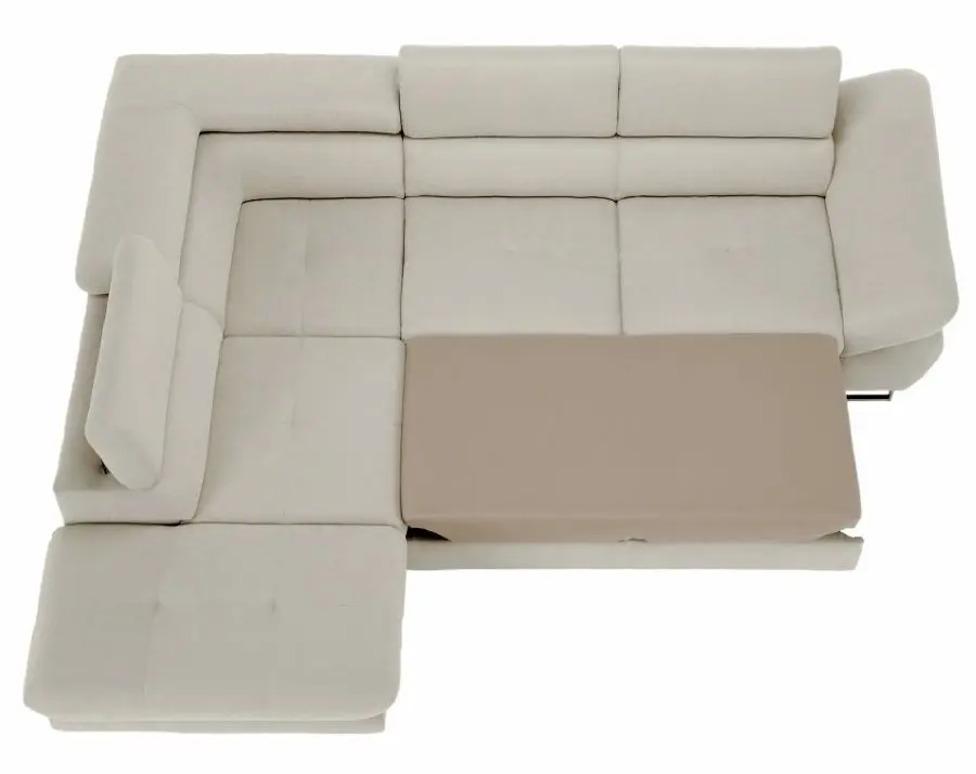 Диван угловой раскладной Mobhaus Fabia Left (Gray-Beige) - 9