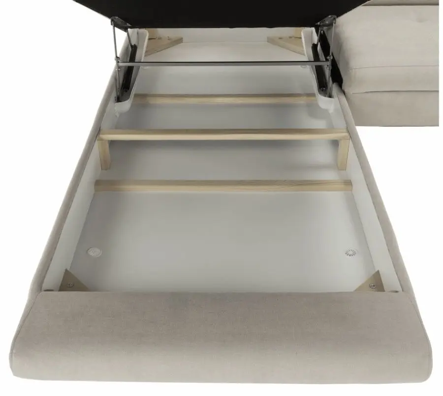 Диван угловой раскладной Mobhaus Fabia Left (Gray-Beige) - 5