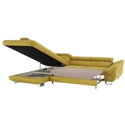 Canapea de colt extensibila Mobhaus Fabia Left (Mustard) Thumb