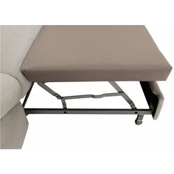 Canapea de colt extensibila Mobhaus Fabia Right (Gray-Beige) Thumb