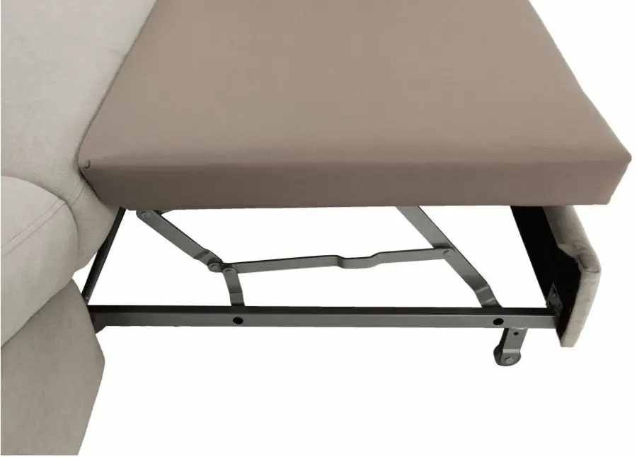Canapea de colt extensibila Mobhaus Fabia Right (Gray-Beige) - 11