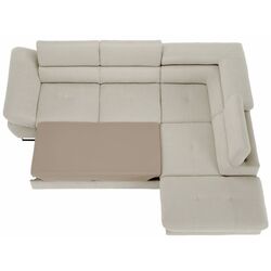 Canapea de colt extensibila Mobhaus Fabia Right (Gray-Beige) Thumb