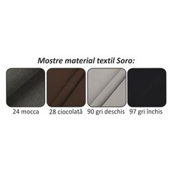 Canapea de colt extensibila Mobhaus Fabia Right (Gray-Beige) Thumb