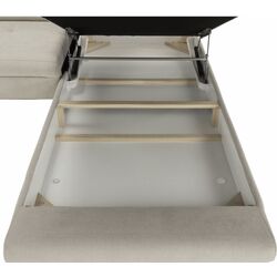 Canapea de colt extensibila Mobhaus Fabia Right (Gray-Beige) Thumb