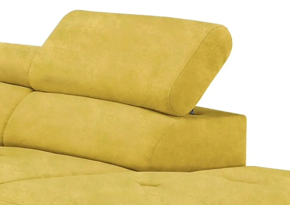 Canapea de colt extensibila Mobhaus Fabia Right (Mustard) - 5