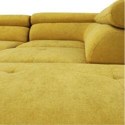 Canapea de colt extensibila Mobhaus Fabia Right (Mustard) Thumb