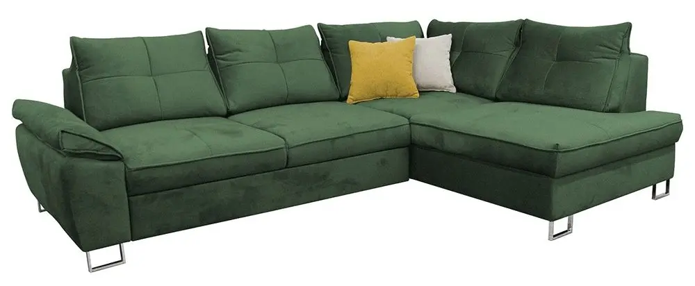 Диван угловой раскладной Mobhaus Felda Right (Emerald)
