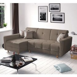 Диван угловой раскладной Mobhaus Hakan Left (Brown/Light Brown) Thumb