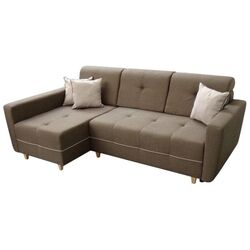 Диван угловой раскладной Mobhaus Hakan Left (Brown/Light Brown) Thumb