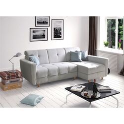 Диван угловой раскладной Mobhaus Hakan Right (Light Gray/Menthol) Thumb