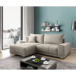 Canapea de colt extensibila Mobhaus Kevan (Taupe) Thumb