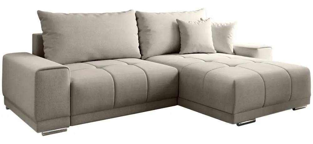 Canapea de colt extensibila Mobhaus Kevan (Taupe)