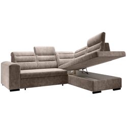 Canapea de colt extensibila Mobhaus Kloudy Roh Right (Taupe) Thumb