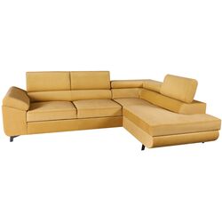 Canapea de colt extensibila Mobhaus Kosmo Roh Right (Mustard) Thumb