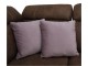 Canapea de colt extensibila Mobhaus Lanza Left (Brown/Light Purple)