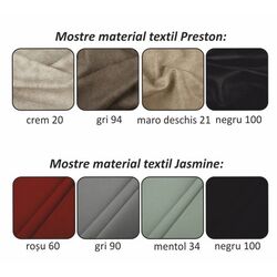 Canapea de colt extensibila Mobhaus Lanza Right (Brown/Light Purple) Thumb