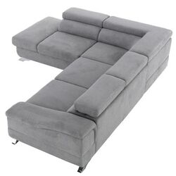 Canapea de colt extensibila Mobhaus Legas Left (Gray) Thumb