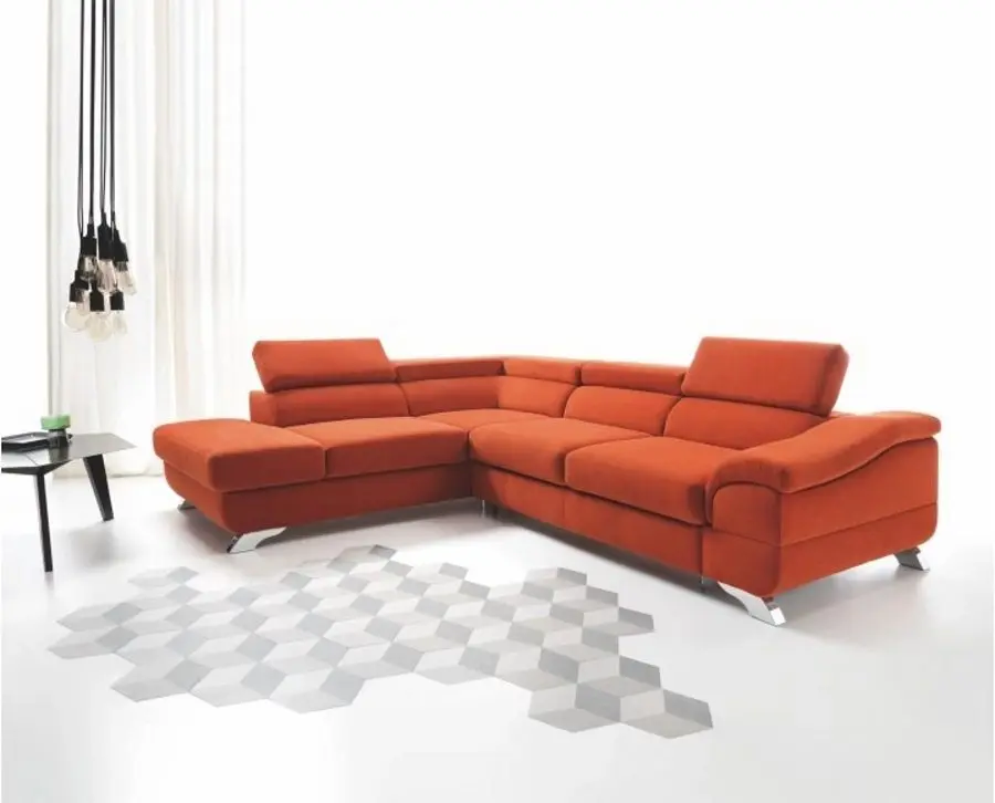 Диван угловой раскладной Mobhaus Legas Left (Terracotta) - 3