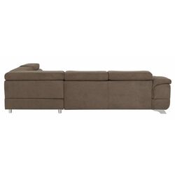 Canapea de colt extensibila Mobhaus Legas Right (Brown) Thumb