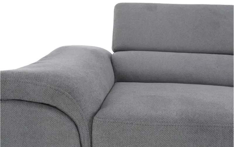 Canapea de colt extensibila Mobhaus Legas Right (Gray) - 5