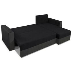 Canapea de colt extensibila Mobhaus Marea (Gray/Black) Thumb