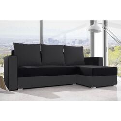 Canapea de colt extensibila Mobhaus Marea (Gray/Black) Thumb