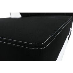 Canapea de colt extensibila Mobhaus Maruti Left (Black/White) Thumb
