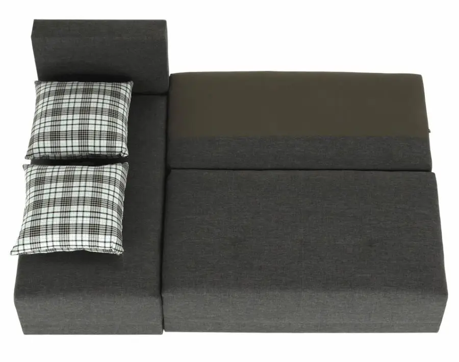 Диван угловой раскладной Mobhaus Mexx Left (Gray)