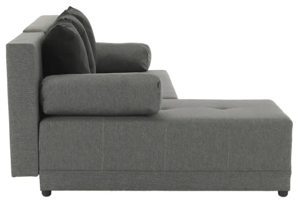 Диван угловой раскладной Mobhaus Mexx Left (Gray/Black)