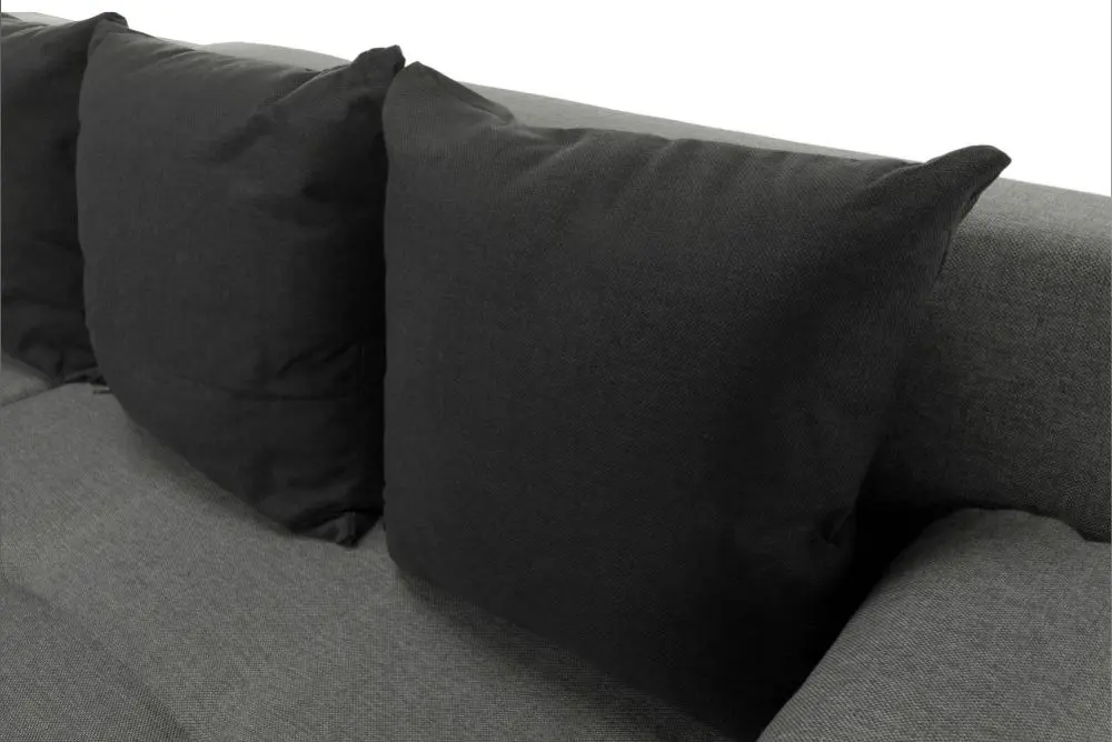 Диван угловой раскладной Mobhaus Mexx Left (Gray/Black)